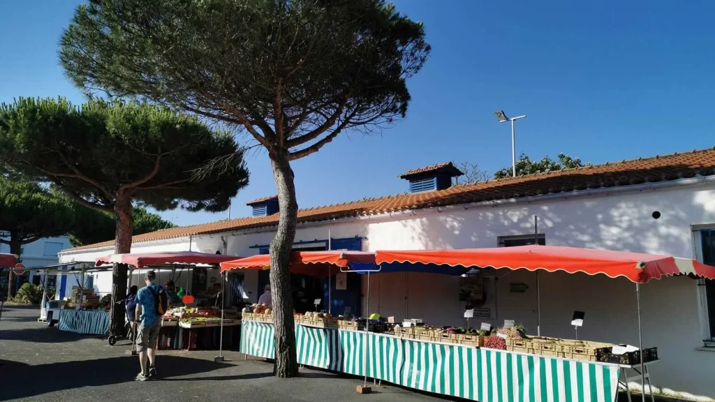 Marché de la plage à Saint Jean de Monts