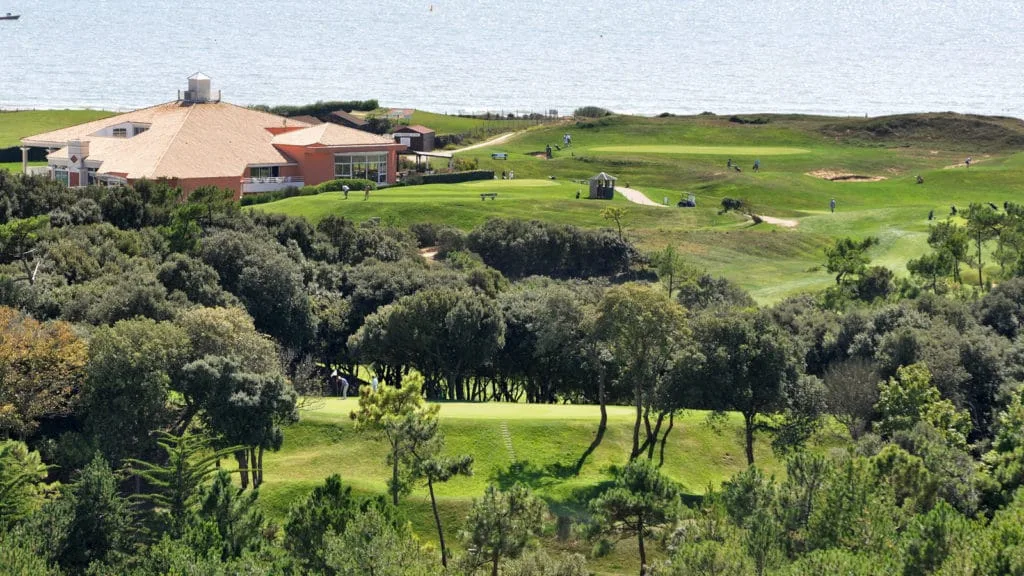 Aerial photo of the Saint Jean de Monts golf course