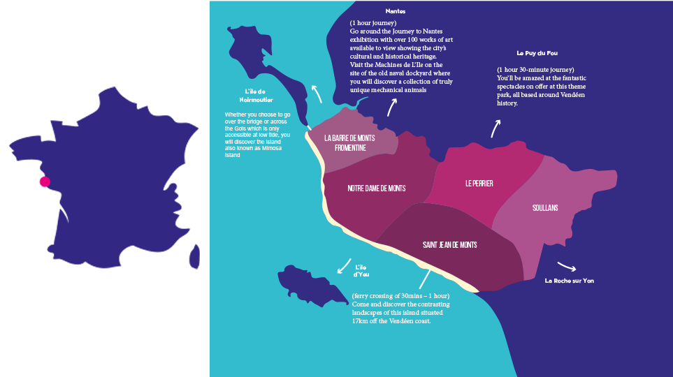 Map of Pays de Saint Jean de Monts