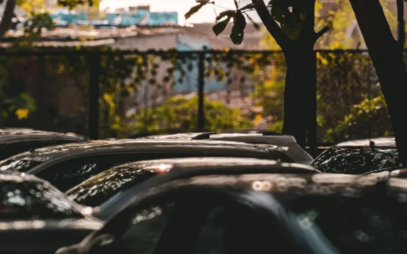 photo d'un parking à la barre de monts -fromentine