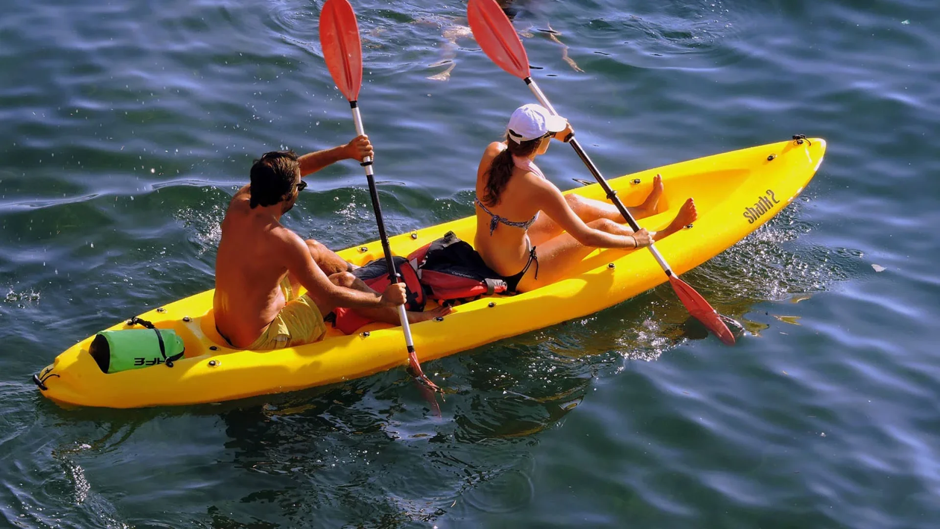 photo de sports nautiques à la barre de monts - fromentine : le canoe