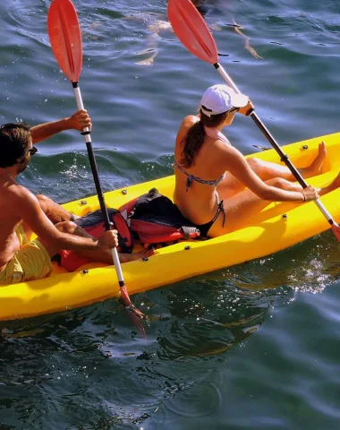 photo de sports nautiques à la barre de monts - fromentine : le canoe