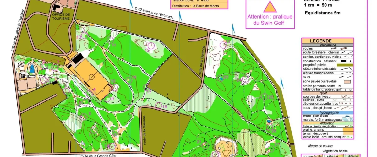 Parcours d’orientation – La Garenne