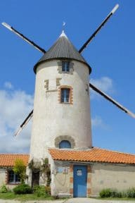 Visiter en Vendée, moulins